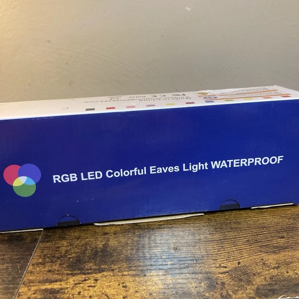 50ft Permanent Outdoor Light,RGB Eaves Lights‎ with App Control Remote,DIY IP67